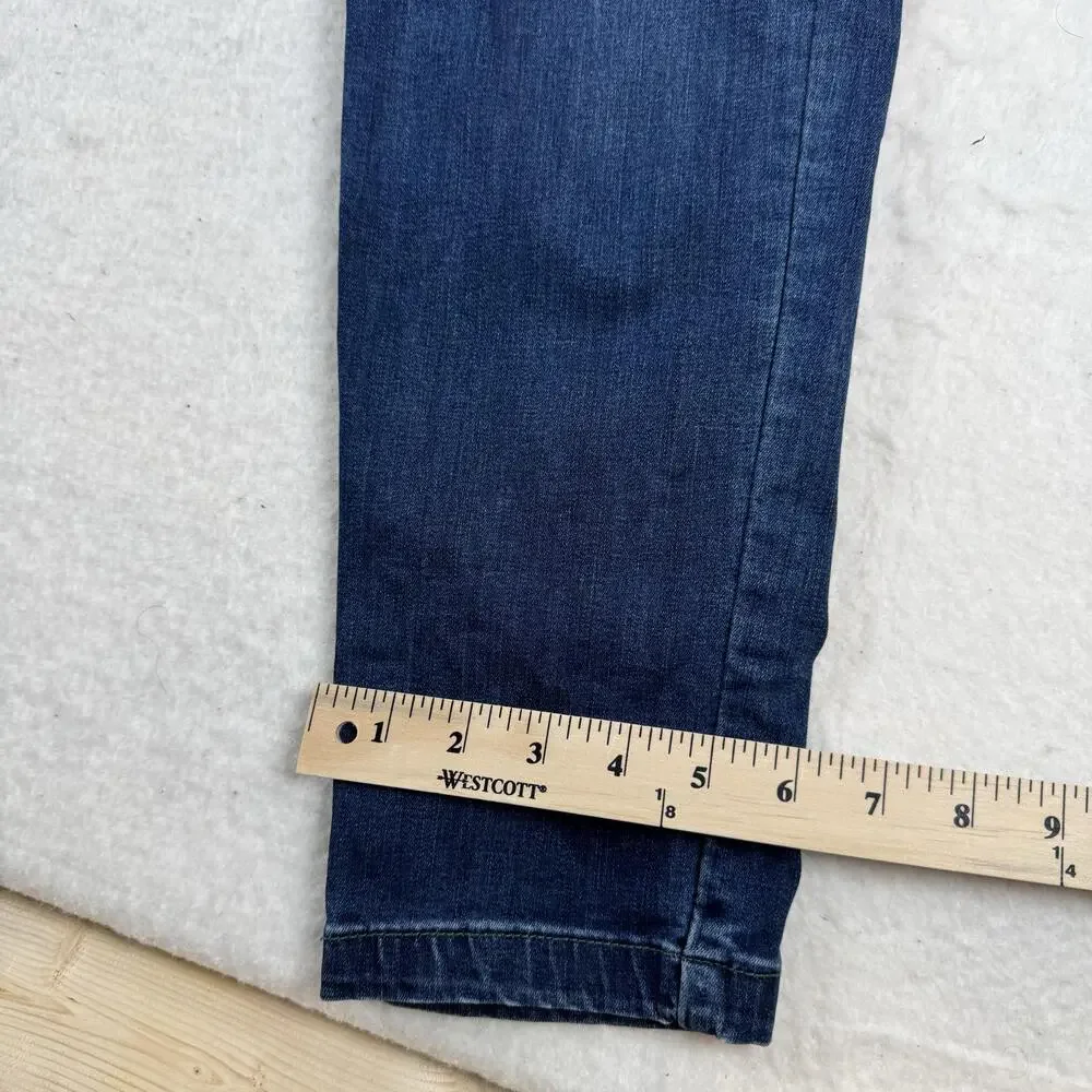 Mugsy Jeans Mens Size 33x32 Blue Fultons Tapered Slim Fit Stretch Denim Casual